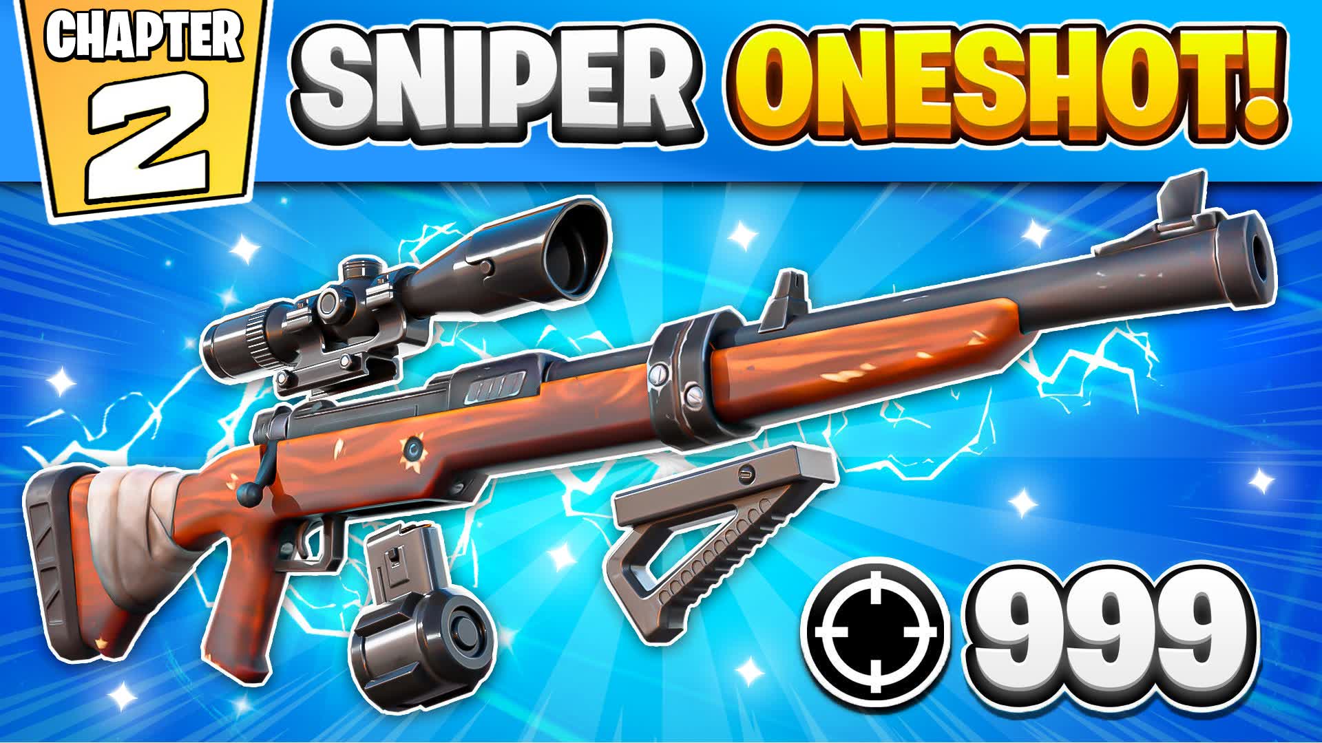 CHAPTER 2 SNIPER ONE SHOT 🎯 244958202969 by ccbuilds Fortnite Creative Map Code Fortnite.GG