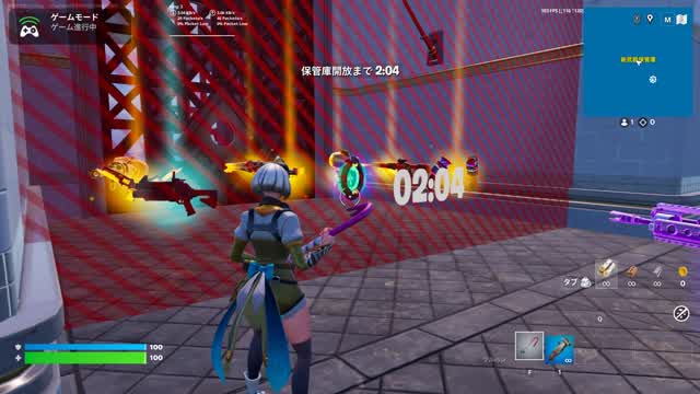 PVP/ゼロビルド&バトルロイヤルが楽しめる