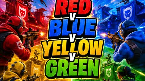 Red V Blue V Yellow V Green