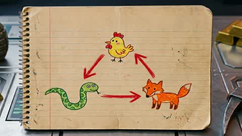 🐔 CHICKEN 🦊 FOX VIPER 🐍