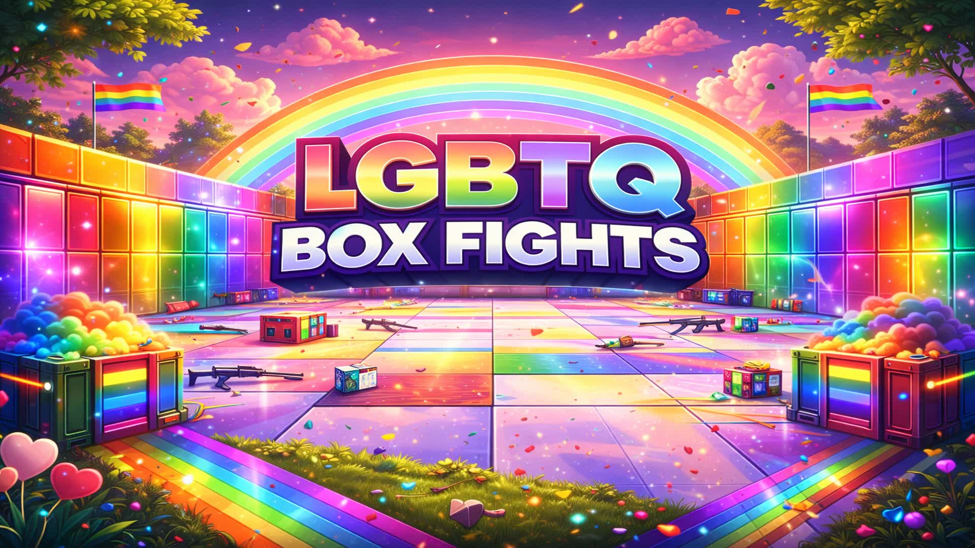 LGBTQ Box Fights - fortnite