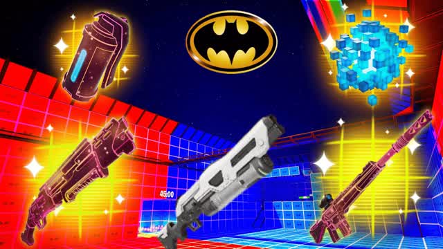 NEW WEAPONS RED VS BLUE MAP🔴🔵