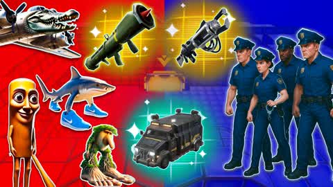 LA POLIZIA VS BRAINROT⭐️RED VS BLUE 🔴🔵