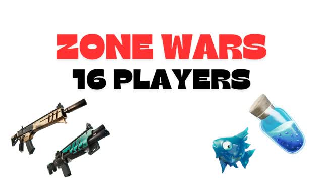 DUO ZONE WARS  (16 PLAYERS)