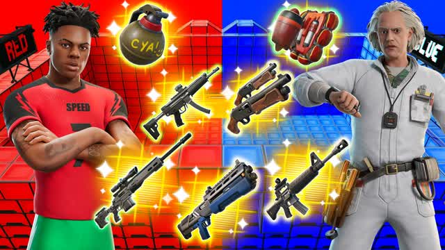 🔴🔵 EVERYONE: RED VS BLUE 🔴🔵