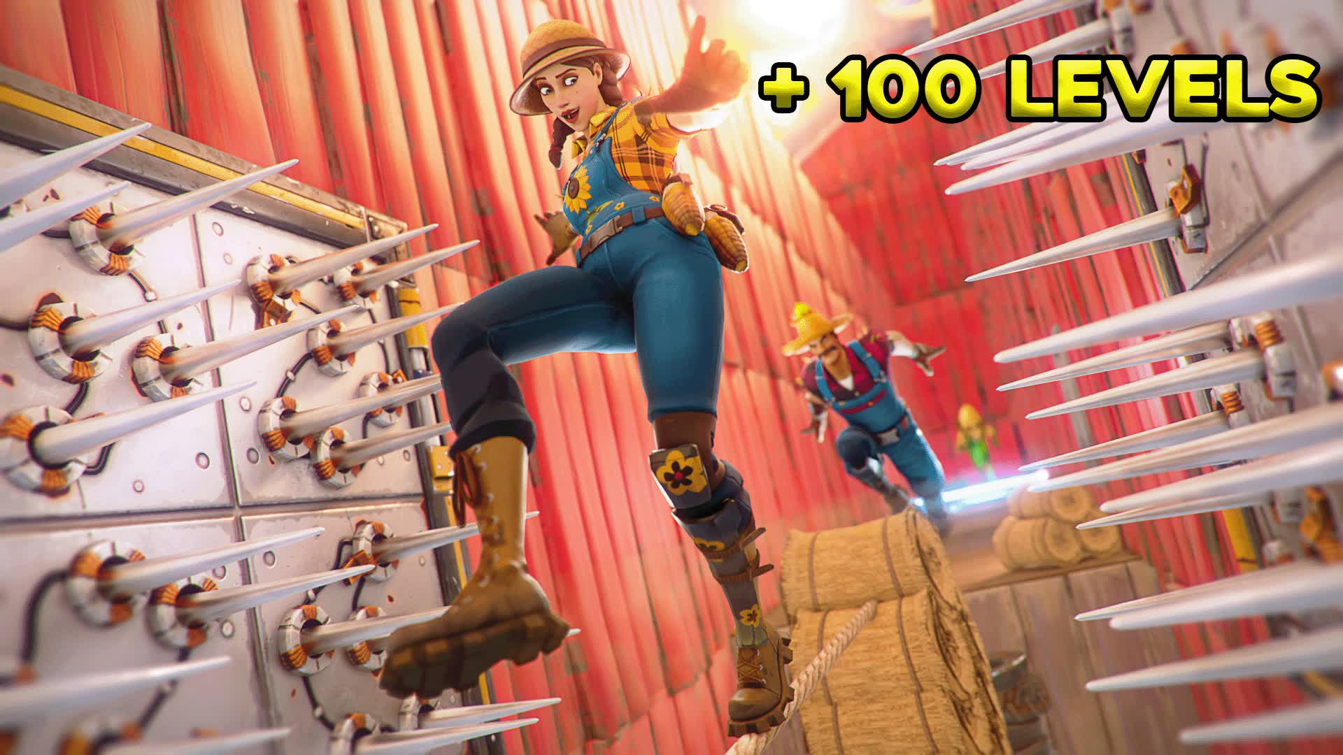🌟+100 Levels Farmer Deathrun 🌟