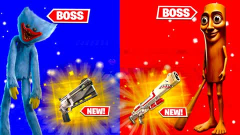 CRAZY TUNG vs HUGGY RED vs BLUE