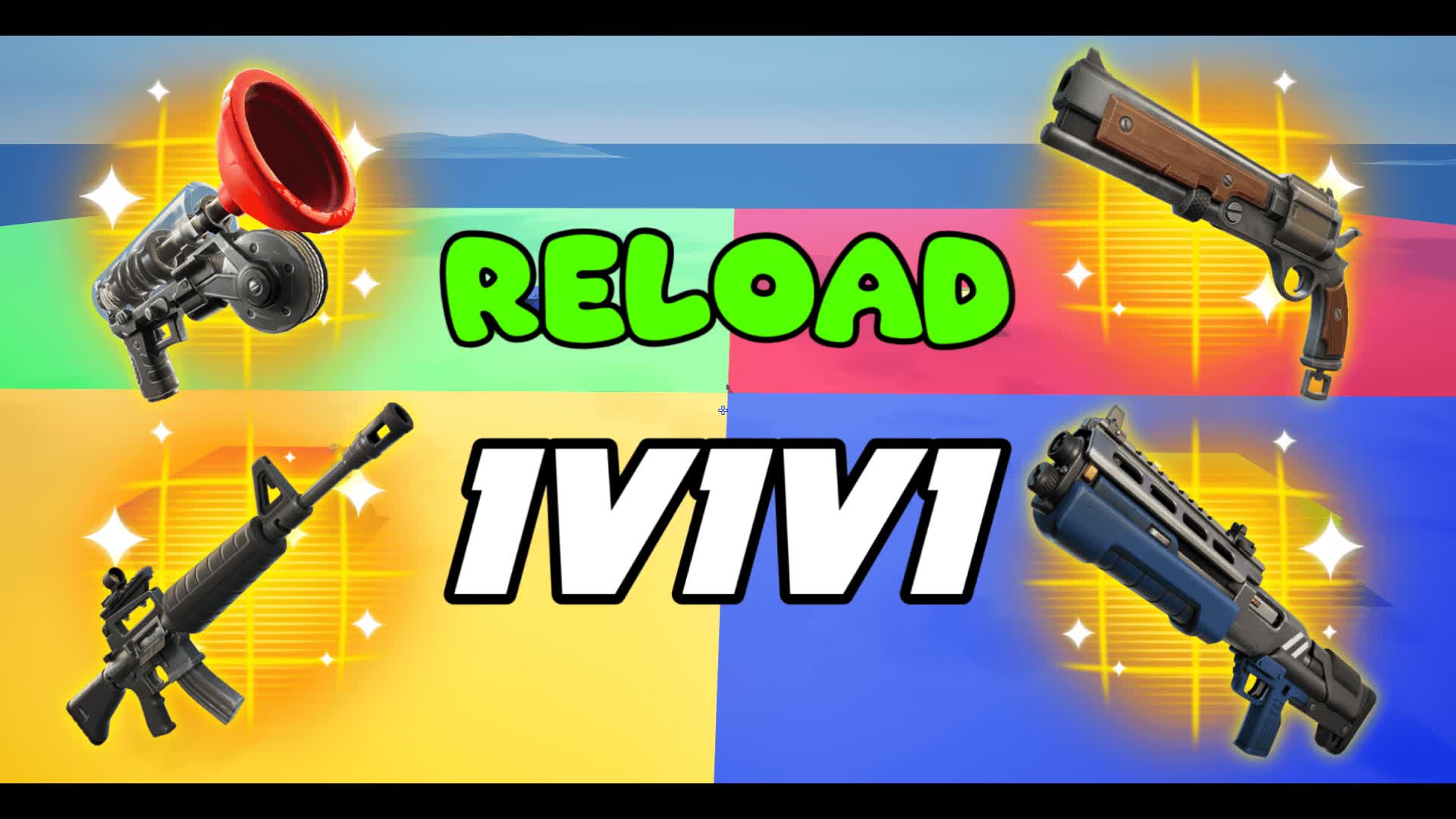 1v1v1 RELOAD RAINBOW 1v1