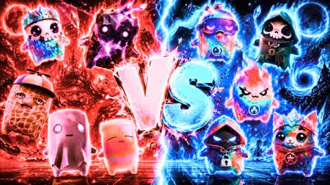 LALALA RED VS BLUE 🔴🔵