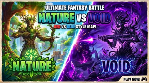 NATURE vs VOID - 10v10 Team Battle