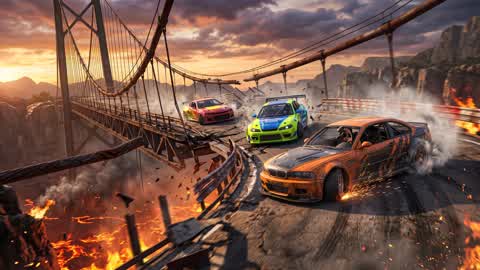 INFERNO BRIDGE: APOCALYPSE DRIFT 🌋