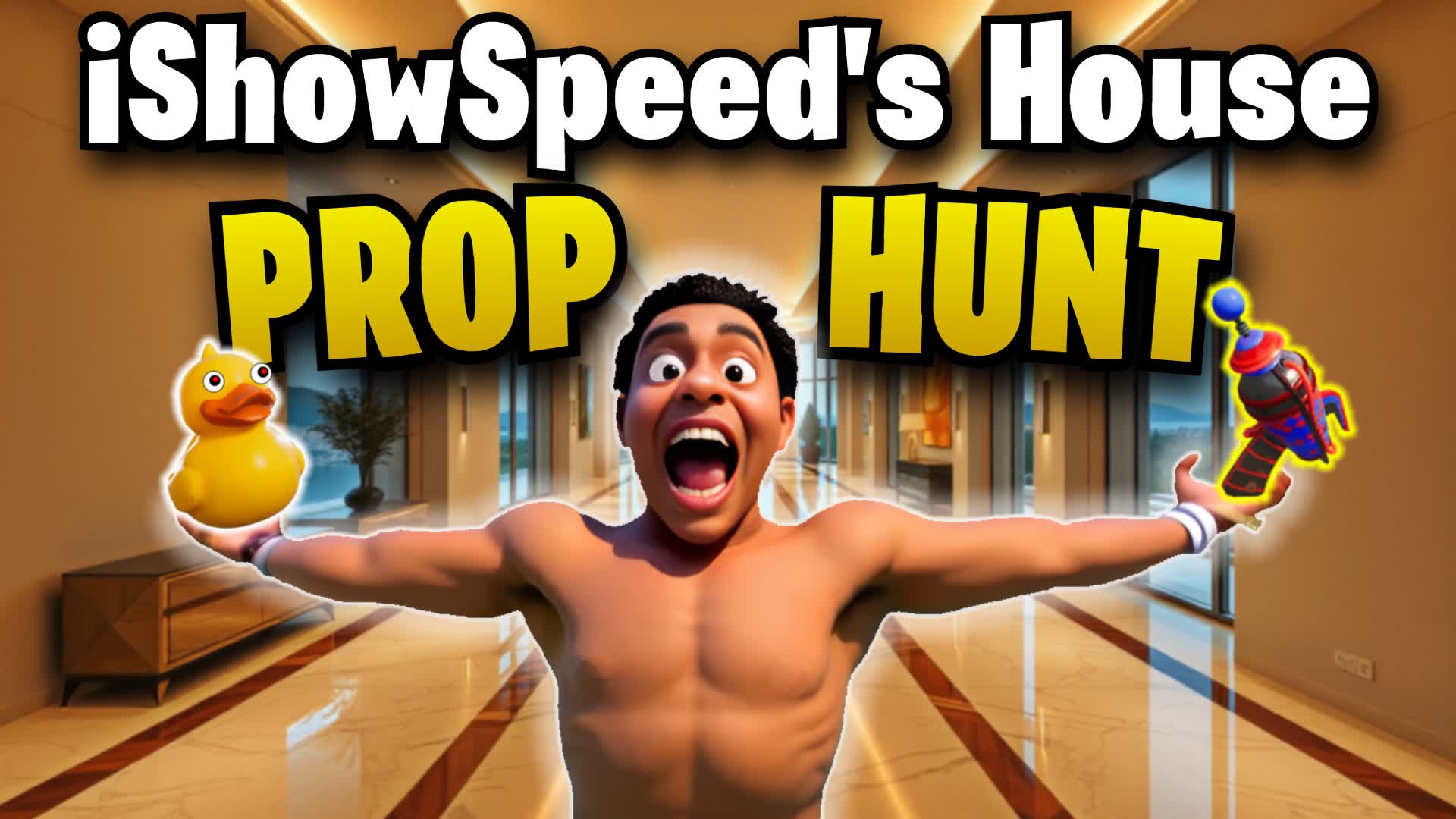 iShowSpeed's House - PROP HUNT🏠