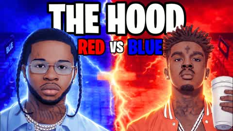The Hood Red Vs Blue🔴🔵