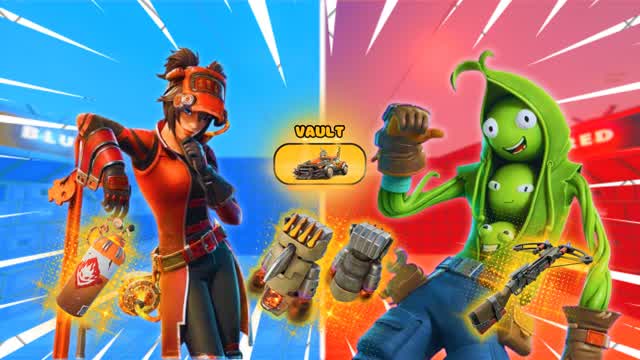 OMEGA RED VS BLUE🔴🔵