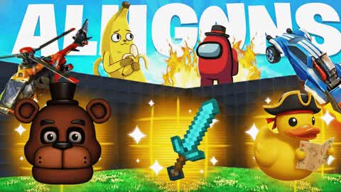 ULTIMATE 1V1 FFA - GUNS & CRAZY ITEMS 🔥