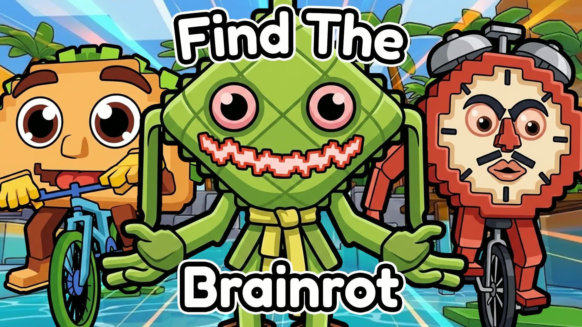 🔍 160+ ブレインロットを探せ フォートナイト