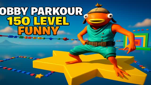 OBBY PARKOUR 150 LEVEL 🤗
