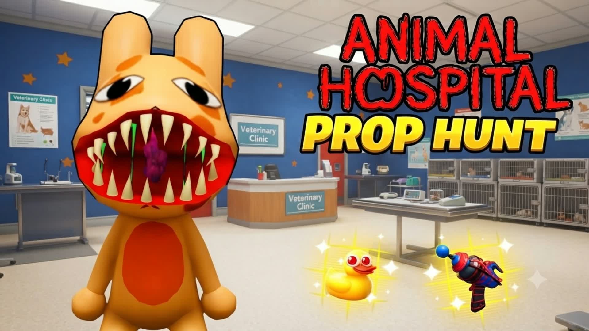 ANIMAL HOSPITAL PROP HUNT