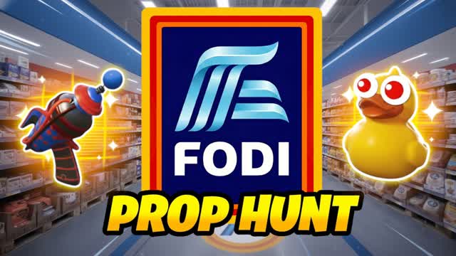 Fodi Grocery Store Prop Hunt 🛒 Fortshop