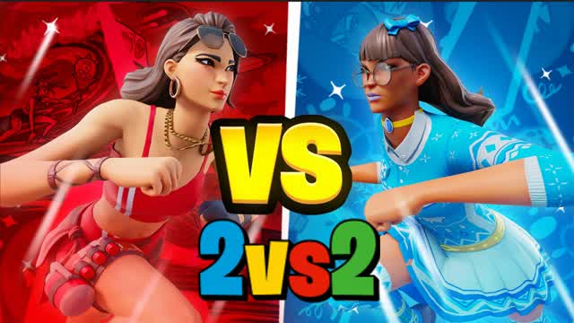 WINTER🥶 VS 🥵SUMMER 2VS2