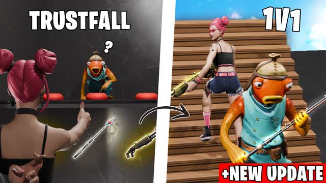 1V1 TRUSTFALL