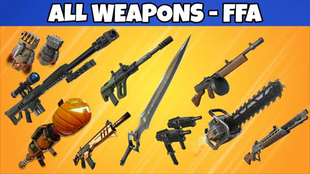 CRAZY ALL WEAPONS GUN GAME - FFA