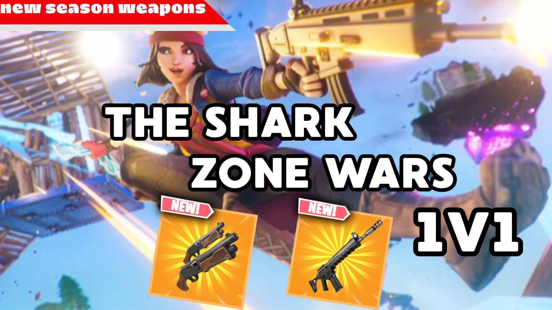 THE SHARK ZONE WARS |FFA-New Weapons🦈