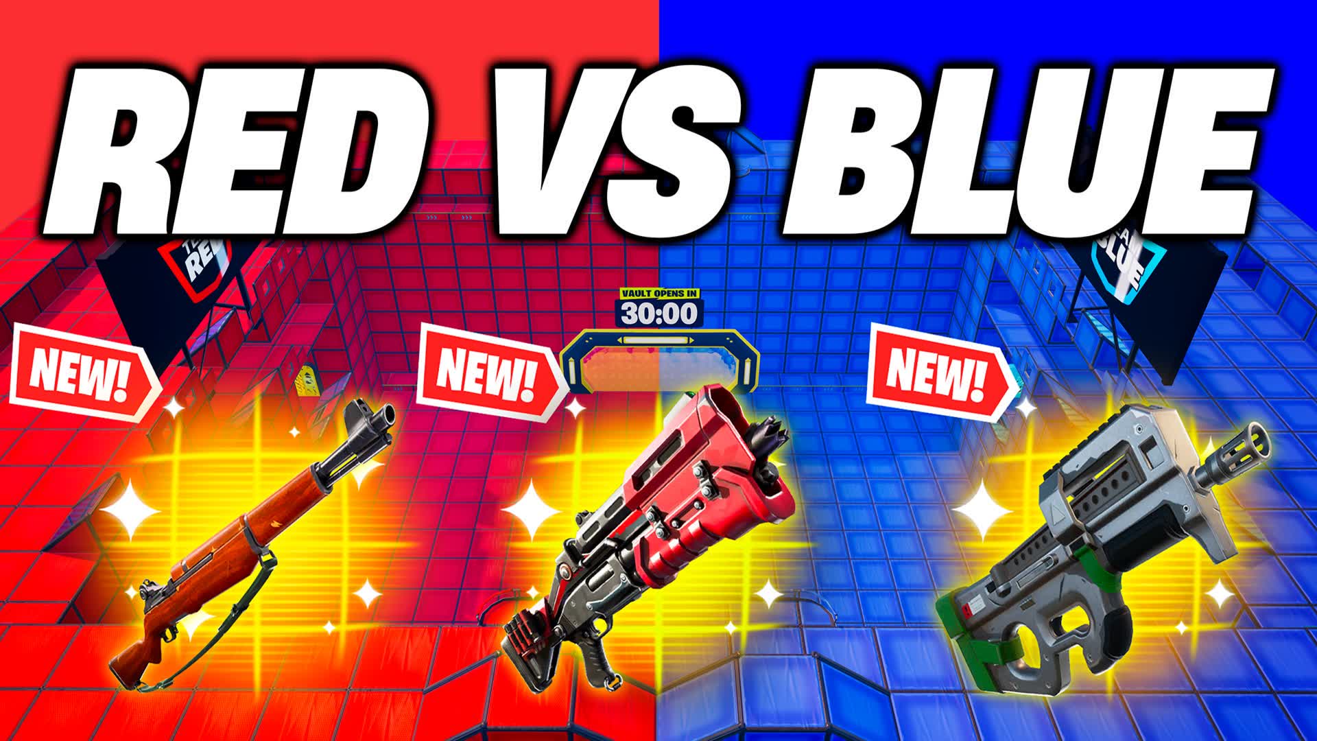 RED VS BLUE NEW WEAPONS 🔴🔵