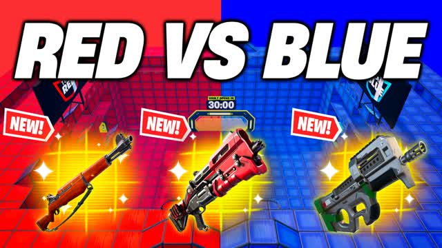 RED VS BLUE NEW WEAPONS 🔴🔵