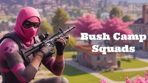 🏕️ Bush Camp Battle Royale Squads 🏕️