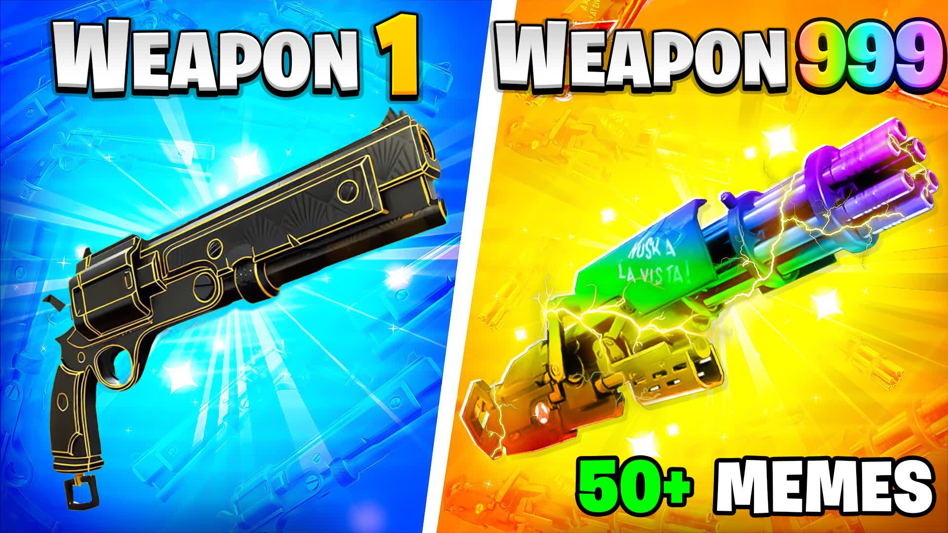 MEGA GUN GAME 🔫 ONESHOT🎯