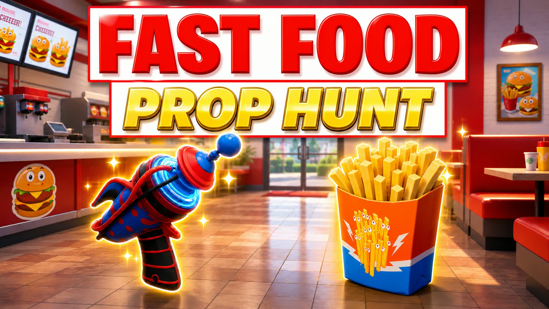 Fast Food Prop Hunt 🍔 Burger