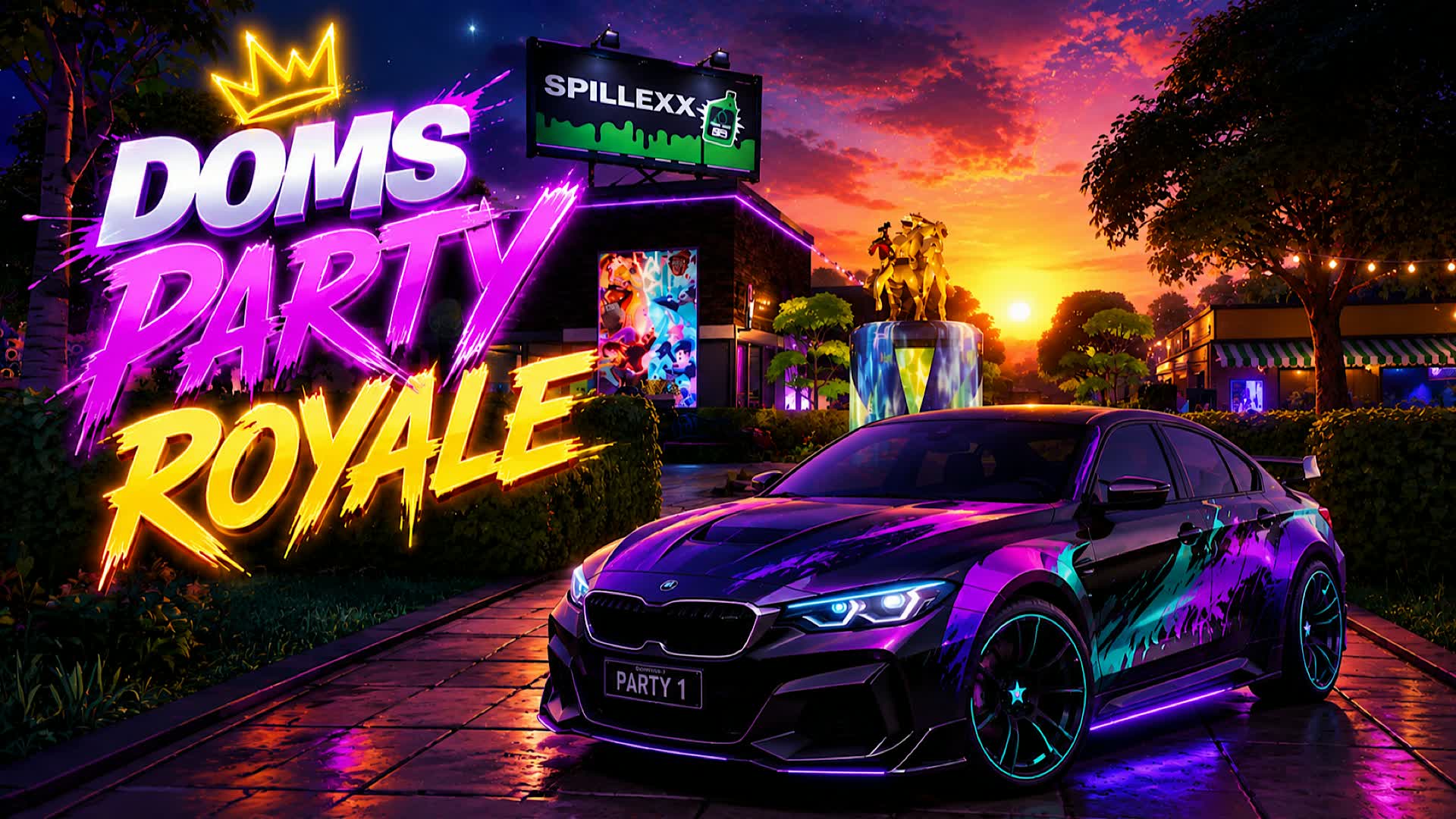 🎃 DOM’S PARTY ROYALE 🎃