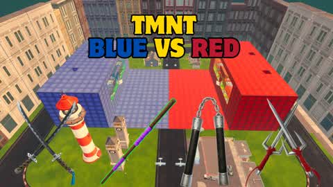 TMNT - SUPER  BLUE VS RED