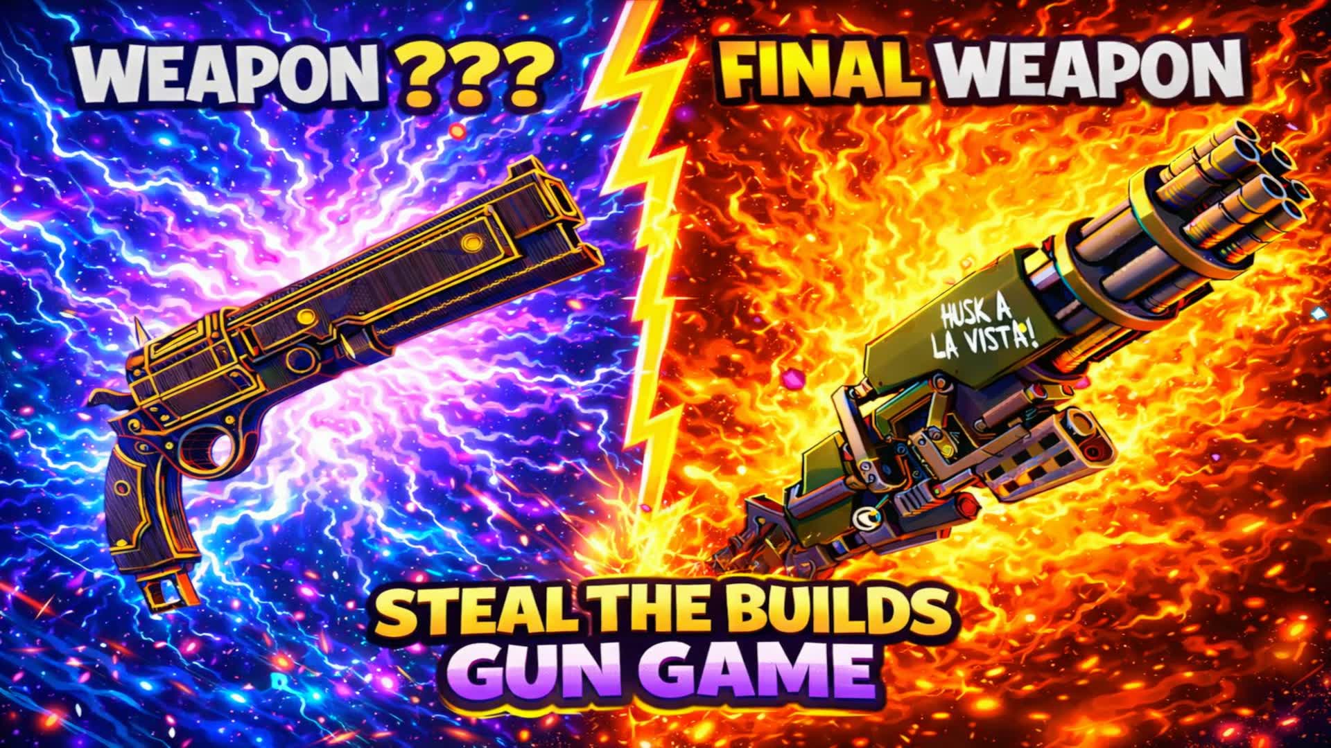 スティール ザ ビルド ガンゲーム🔫