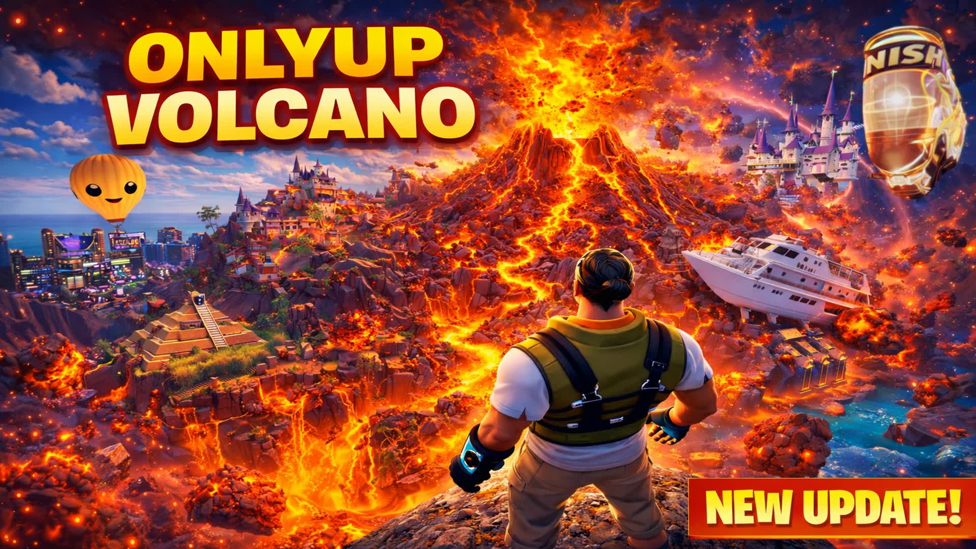 火山からの脱出のチェックポイント