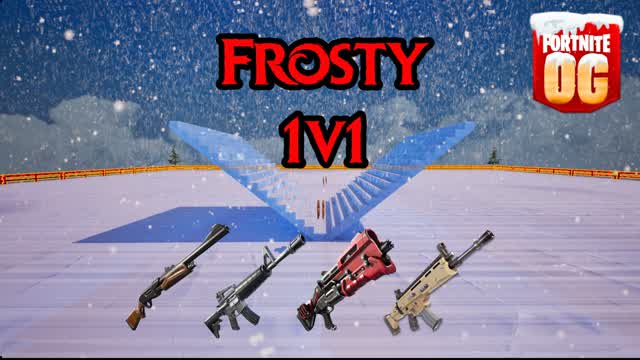frosty 1v1 build fight 🥶