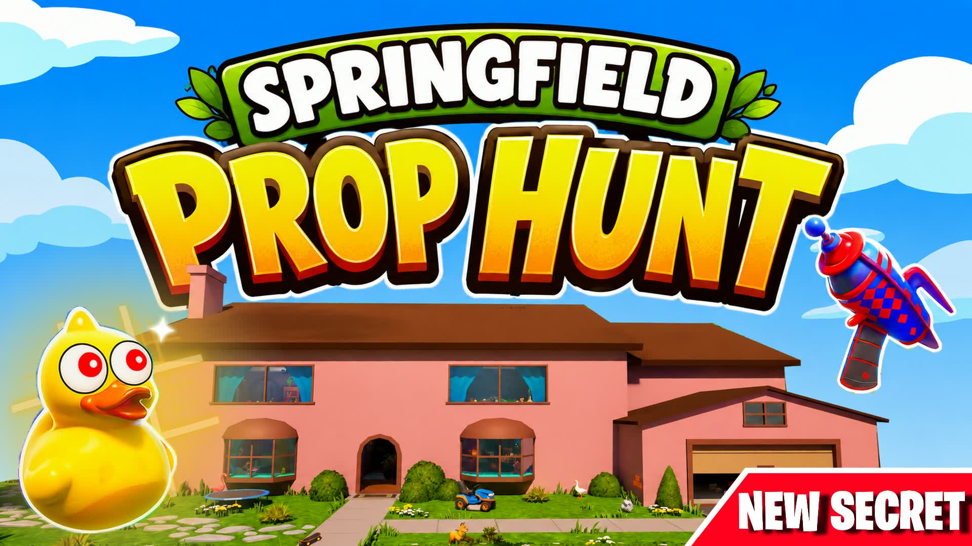 Springfield Family 2 - Prop Hunt — Fortnite Creative Insel