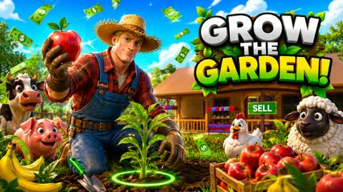 GROW THE GARDEN 🐑💸 TYCOON 🌽🍎