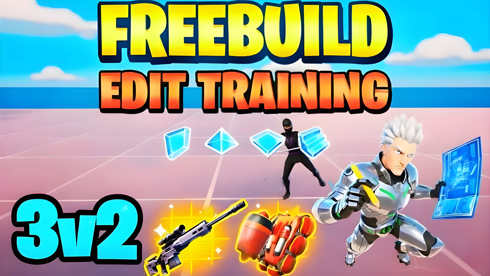 FREEBUILD EDIT TRAINING 3V2 ✅ TOKA