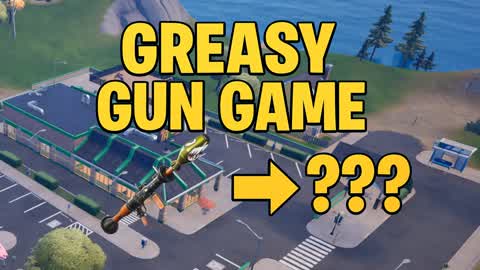 🔫SUPER GUN GAME!🔫 GREASY GROVE!