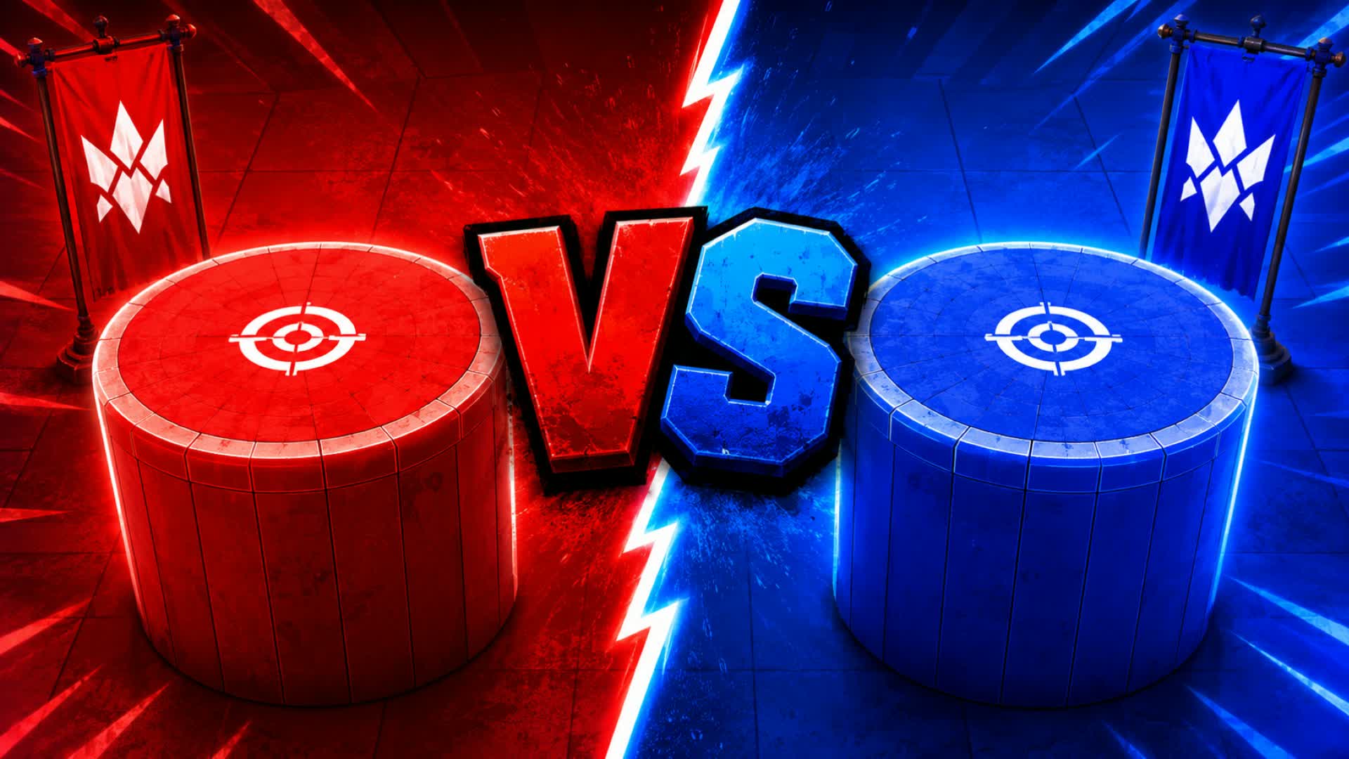 Red vs Blue Pillars