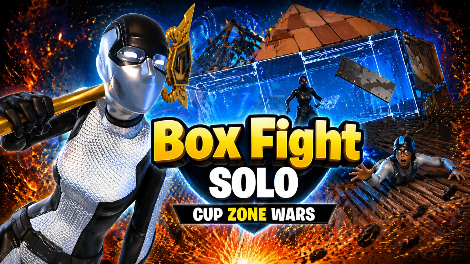 ボックスファイト PVP ソロ カップ ゾーンウォーズ エンドゲーム