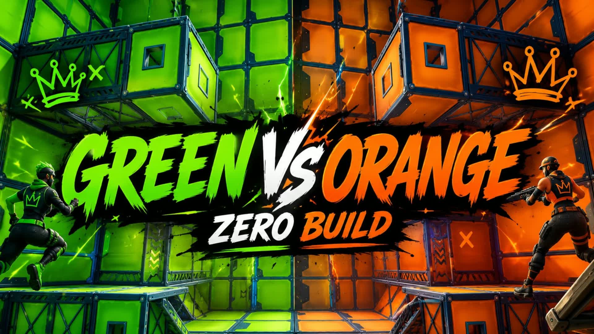 Green vs orange | Zero build