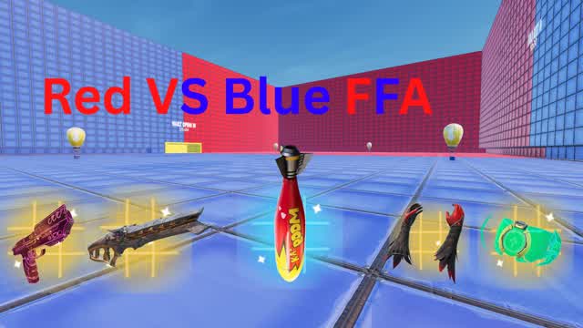 🔴🔵RED VS BLUE FFA
