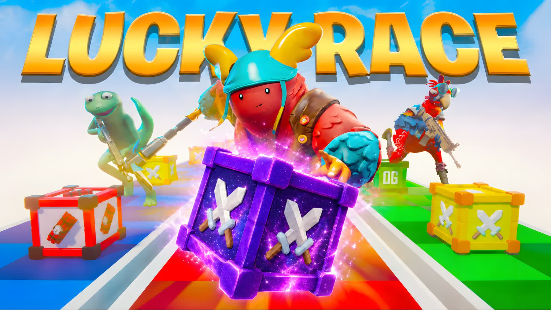 Lucky Blocks [ Race ]🏁