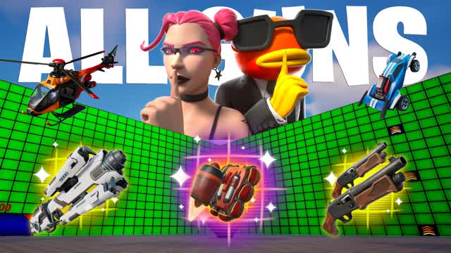 1V1 WITH EVERY GUN & SUPER POWER