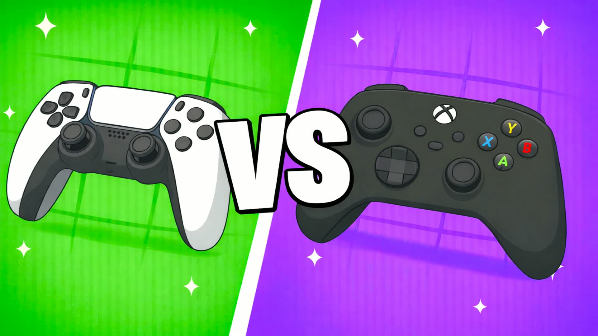 PLAYSTATION vs XBOXボックス💚💜