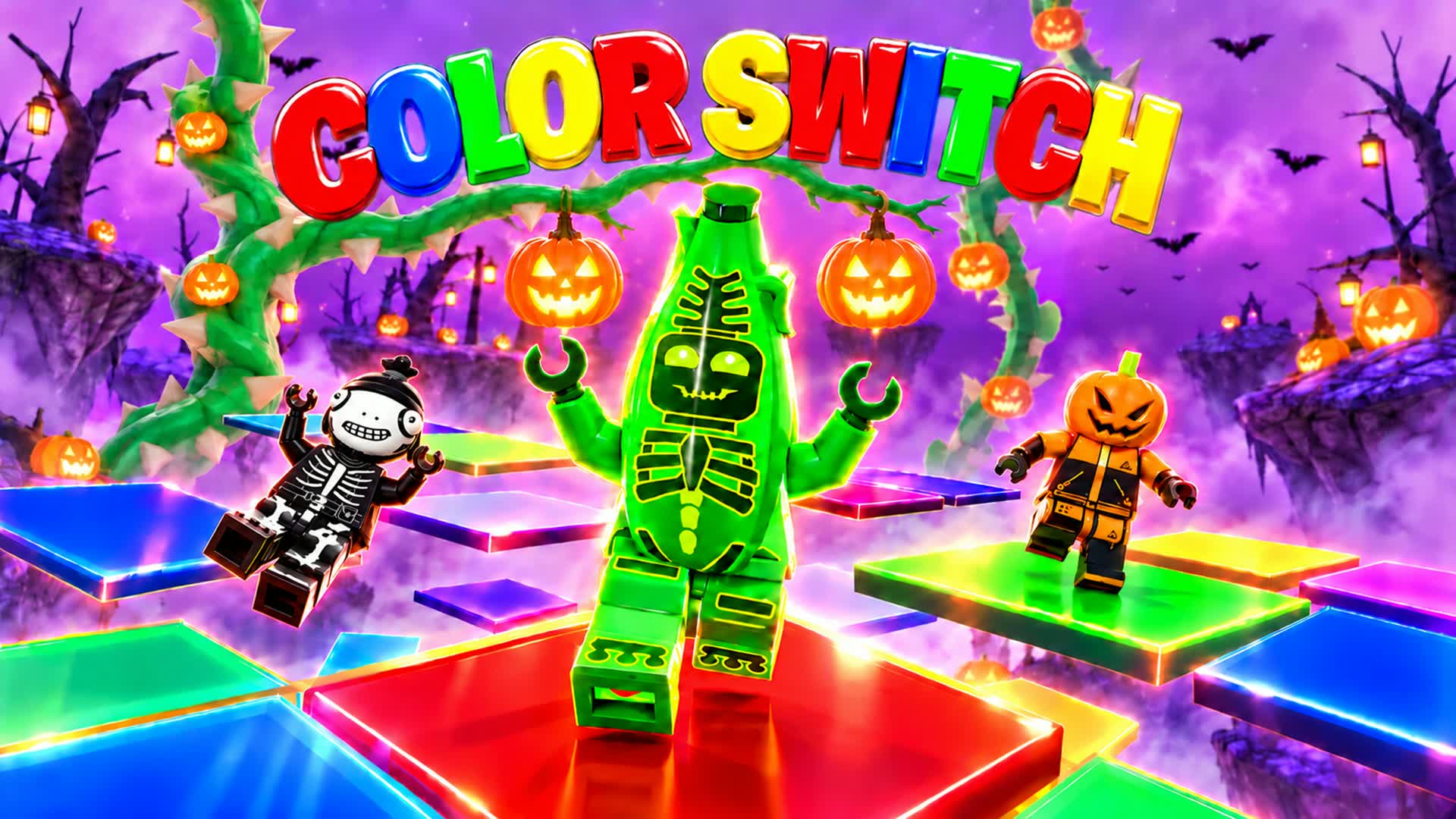 😀ブロックカラースイッチ🌈