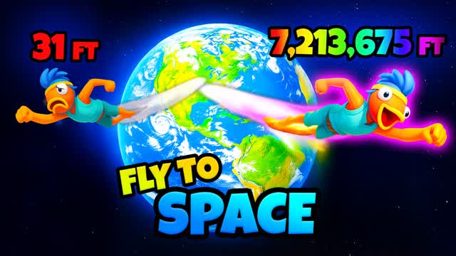 FLY TO SPACE 🚀